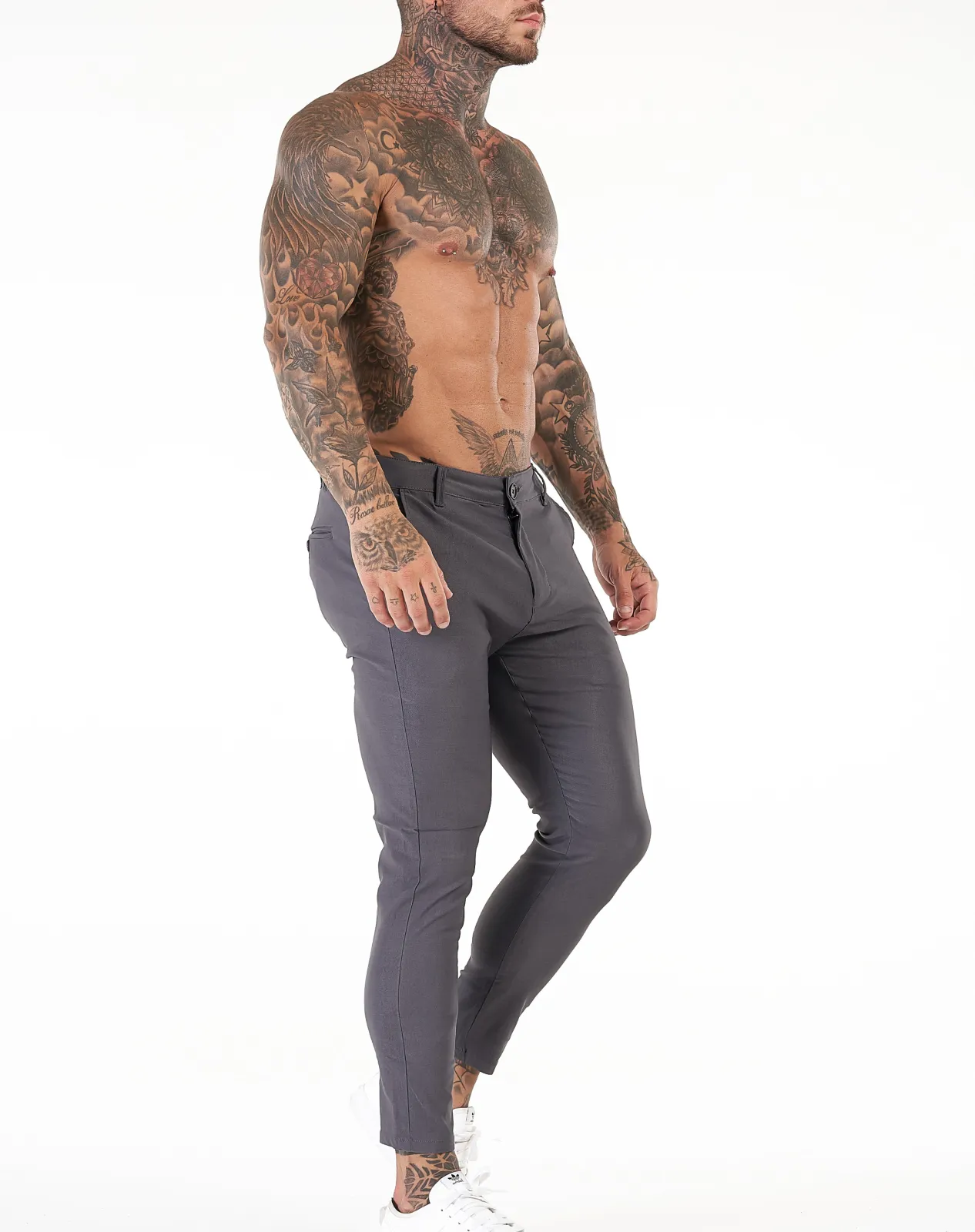 ENZO TROUSERS | GREY