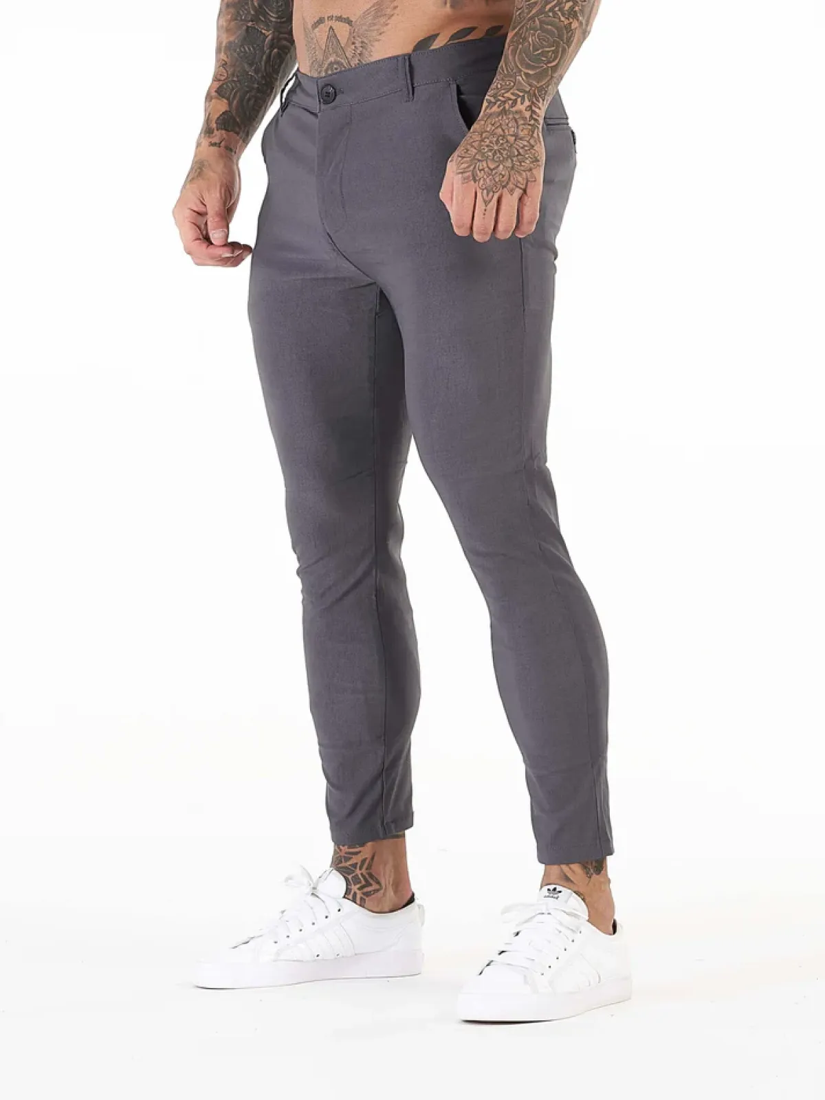 ENZO TROUSERS | GREY