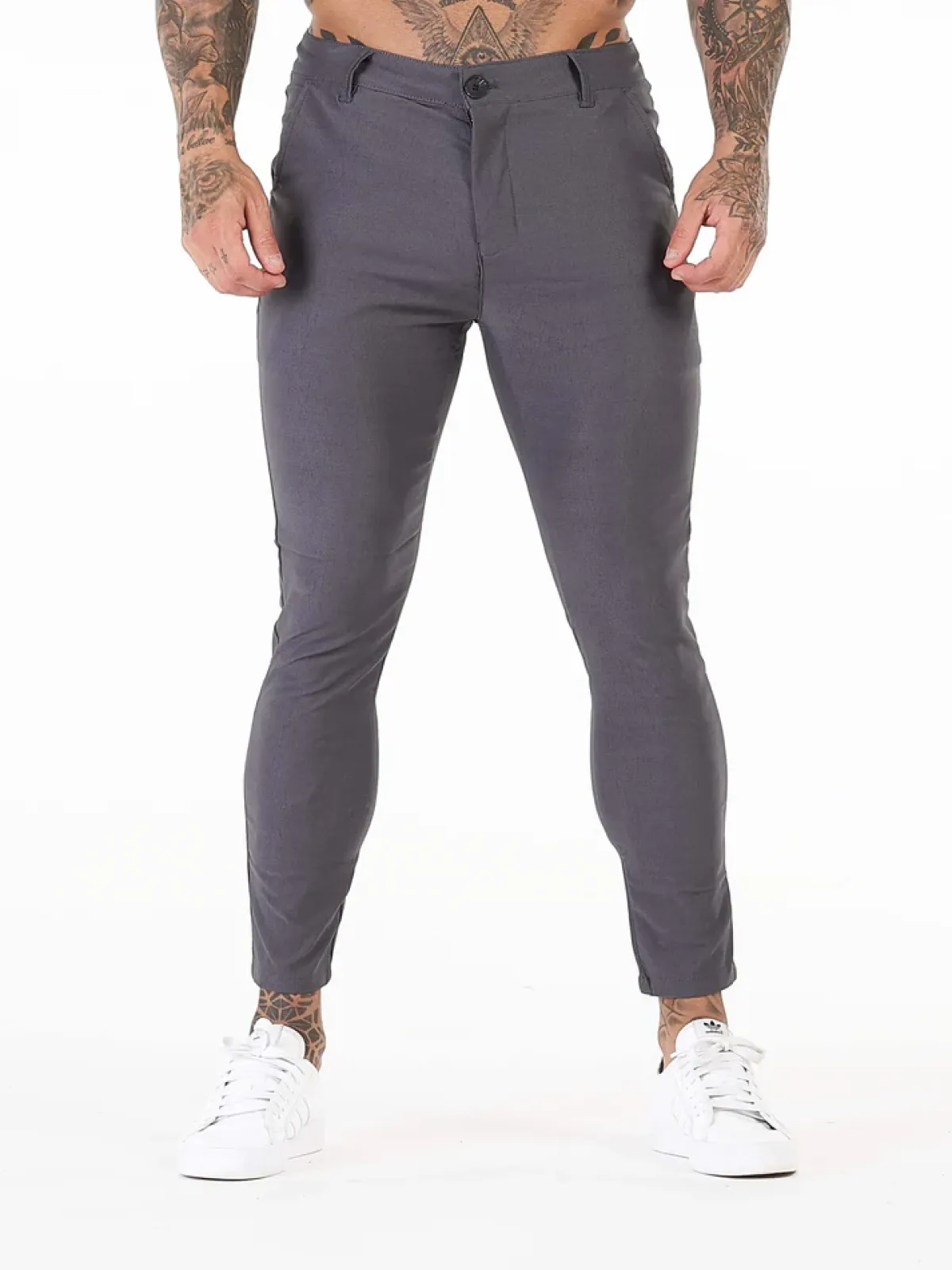 ENZO TROUSERS | GREY