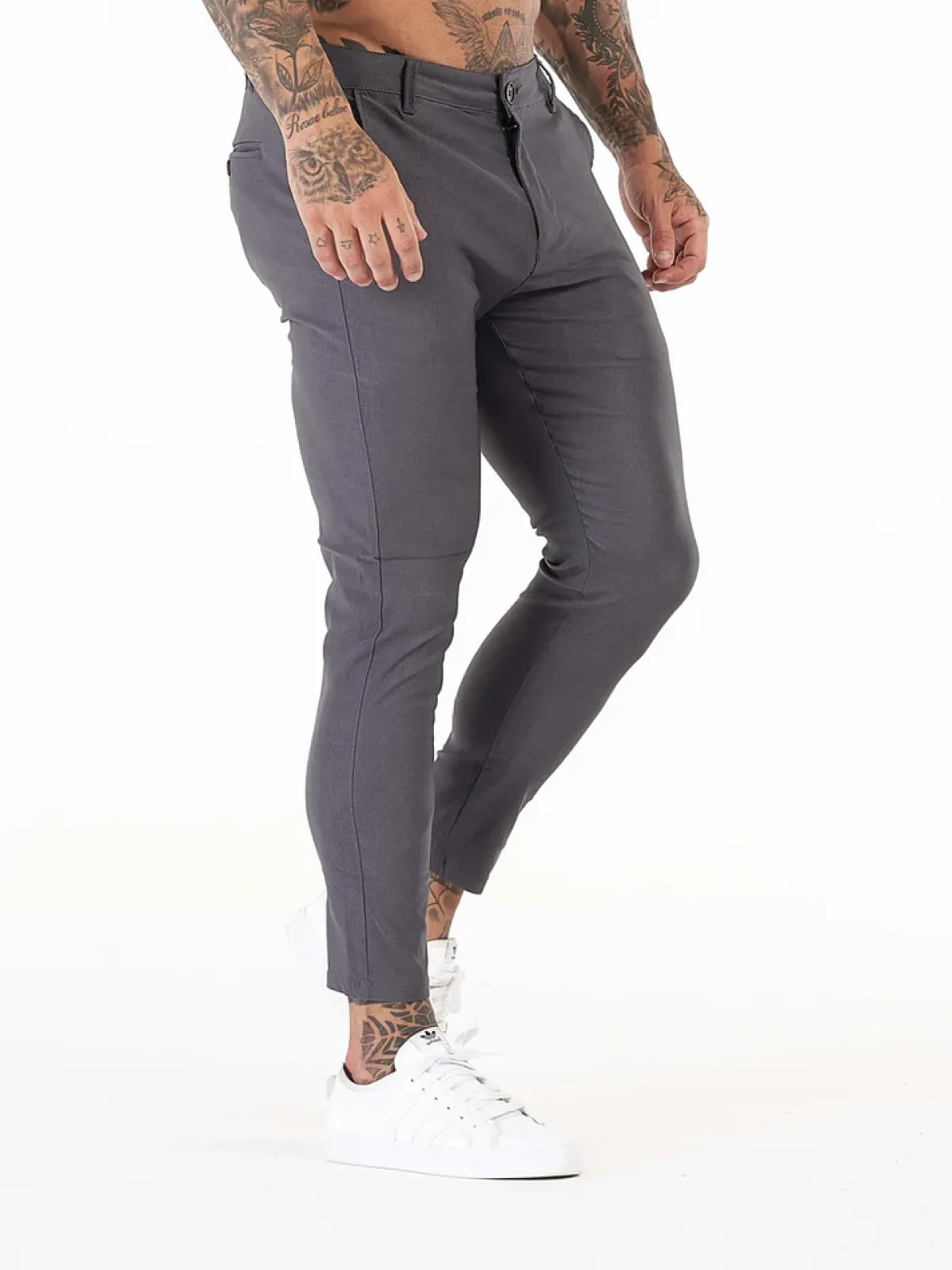 ENZO TROUSERS | GREY