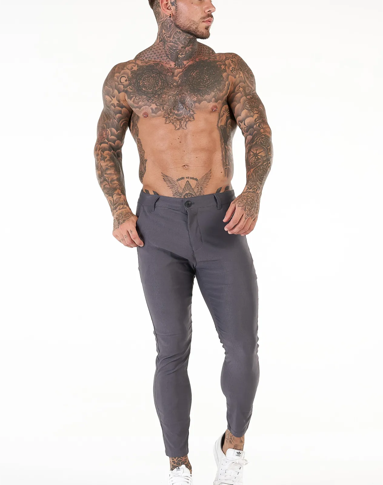 ENZO TROUSERS | GREY