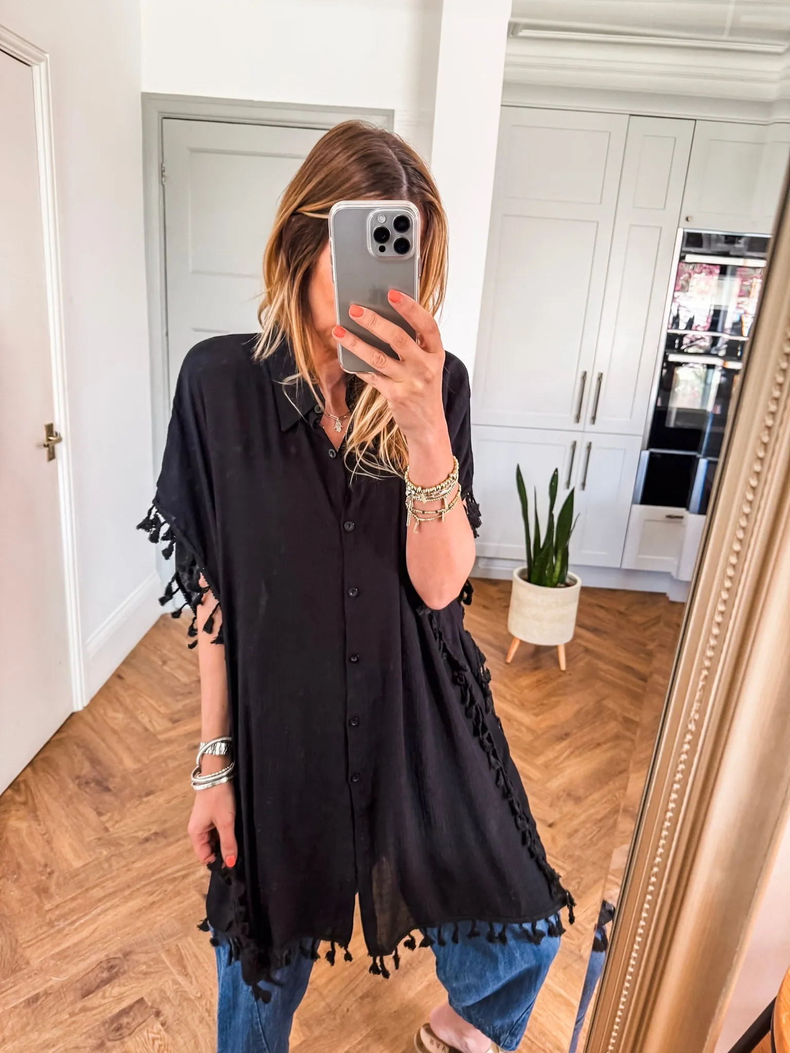 Fringed Beach Shirt