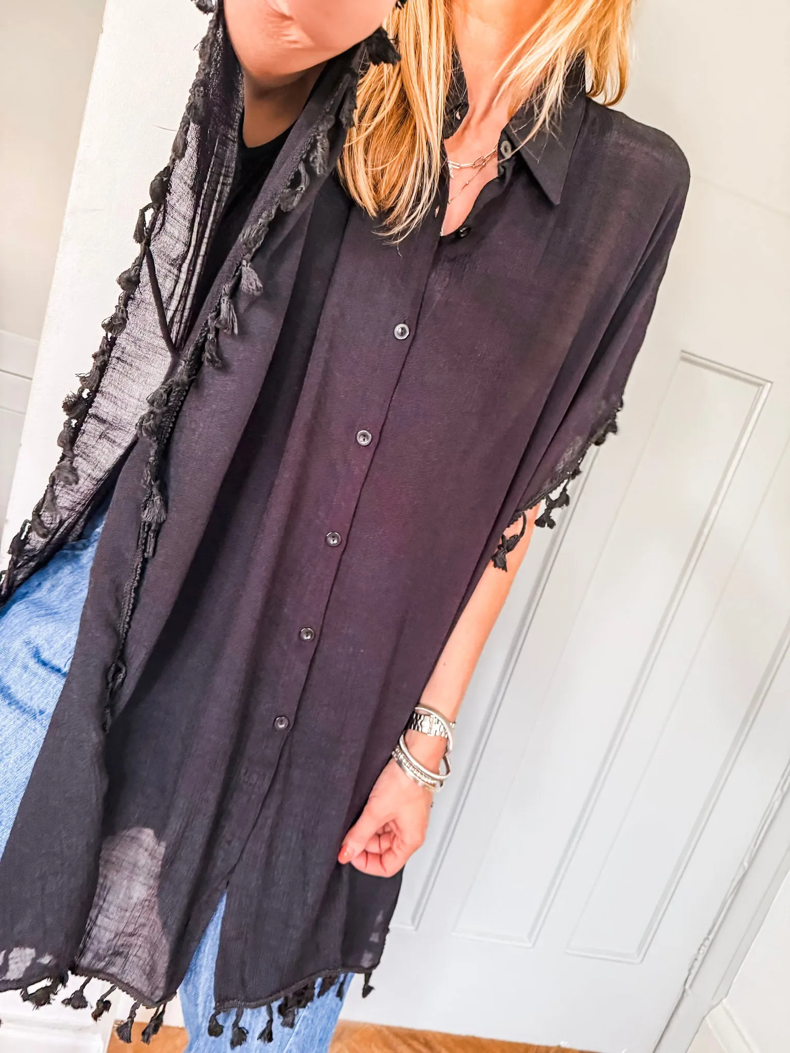 Fringed Beach Shirt