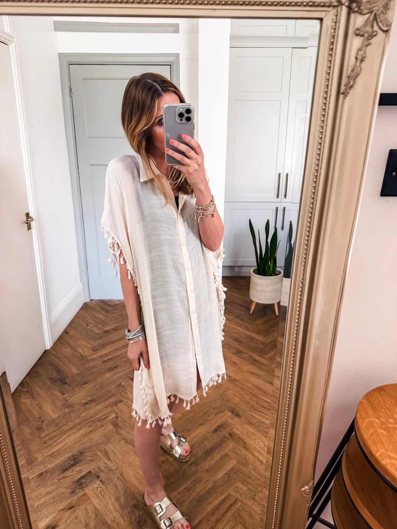 Fringed Beach Shirt