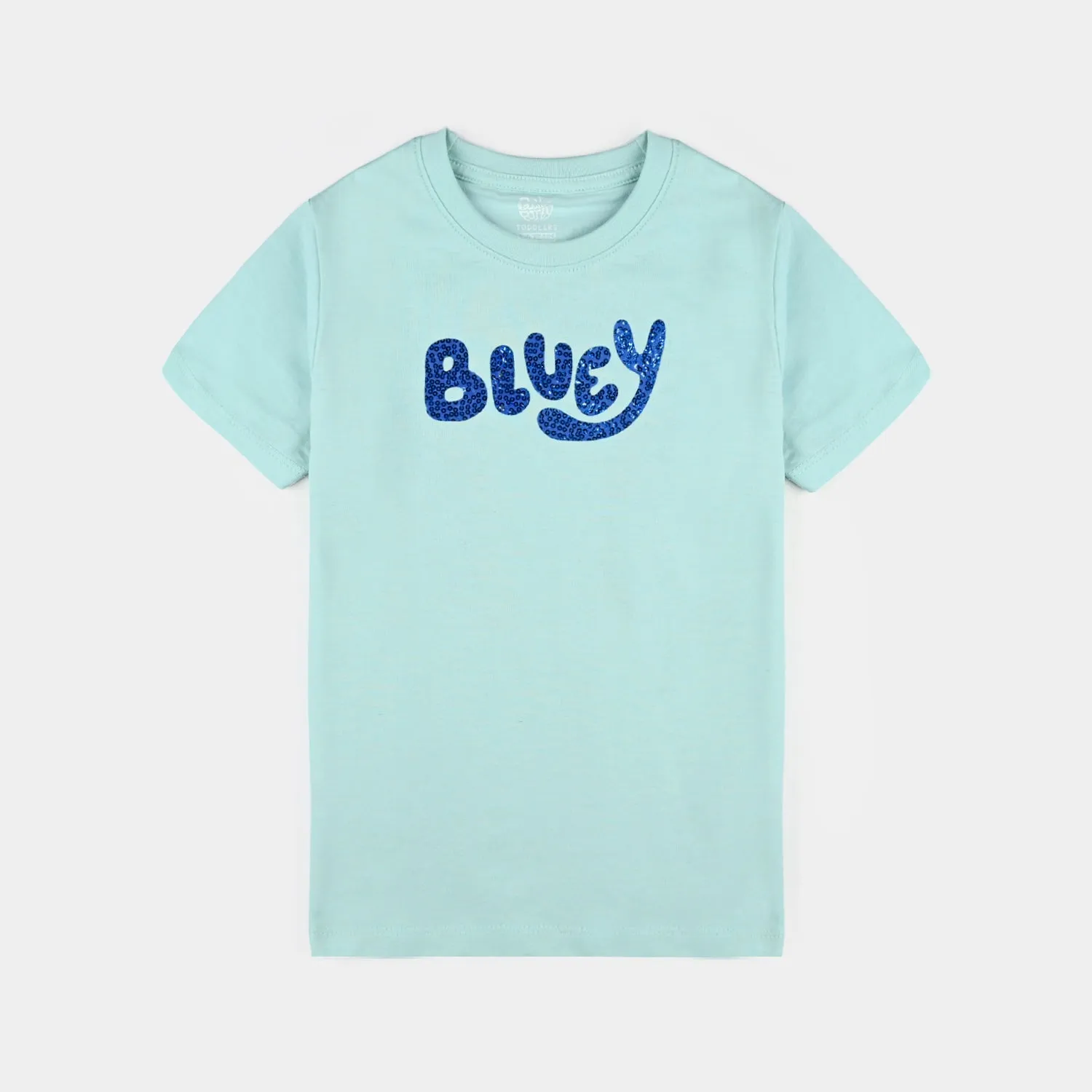 Girls Cotton Jersey T-Shirt H/S Bluey