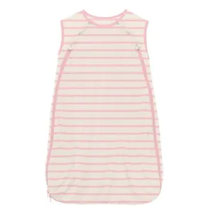Girl's Print Bamboo Fluffle Sleeping Bag - Lotus Sweet Stripe