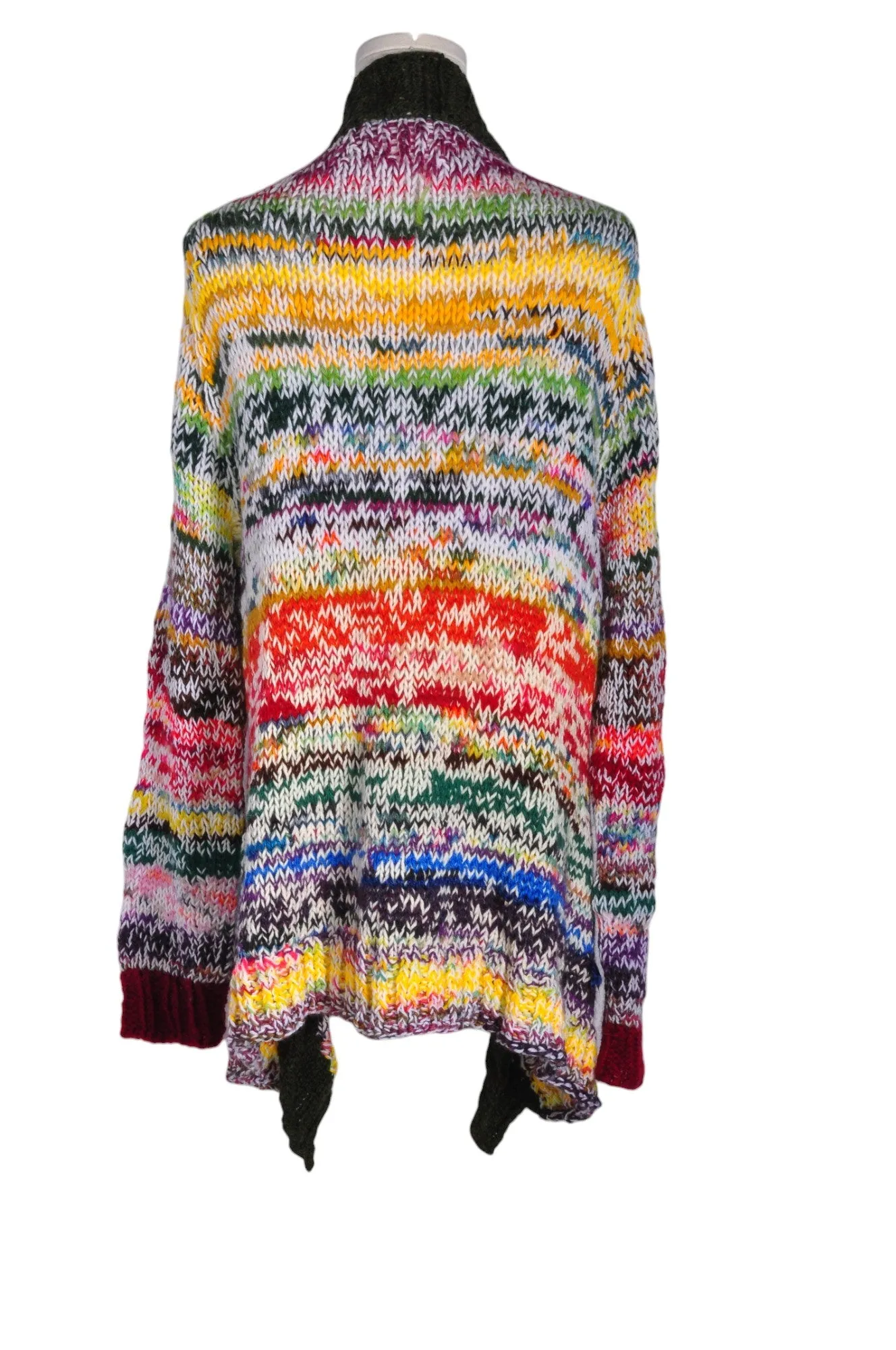 HANDMADE Women Cardigans Regular fit in Yellow - L