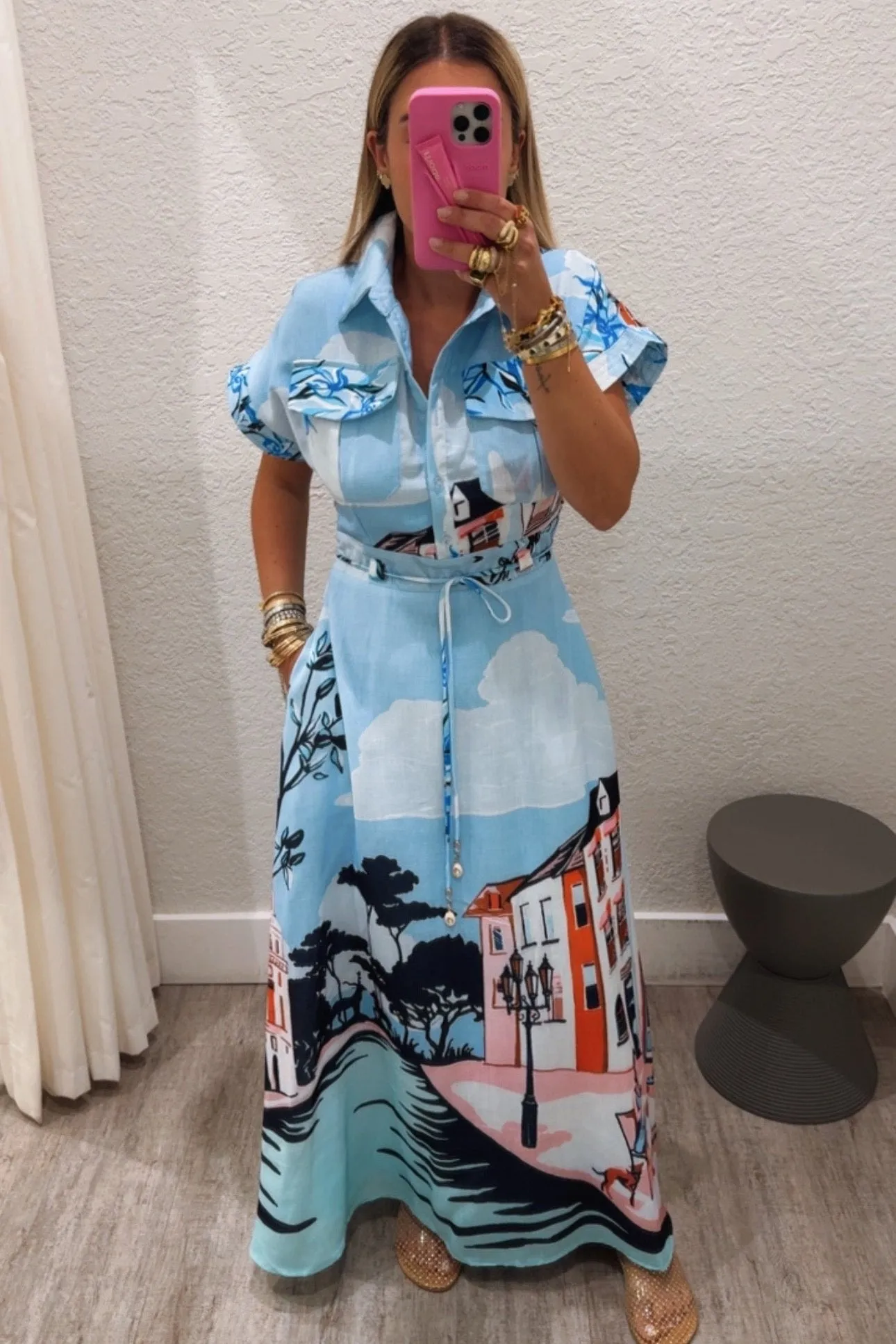 Hello Island Living Dress