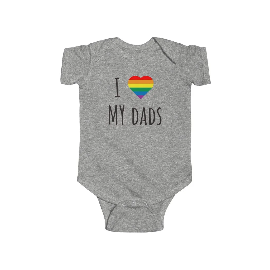 I Love My Dads | Baby Pride Bodysuit