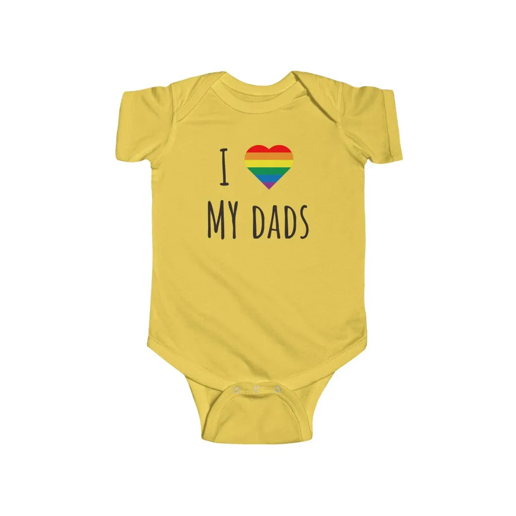 I Love My Dads | Baby Pride Bodysuit