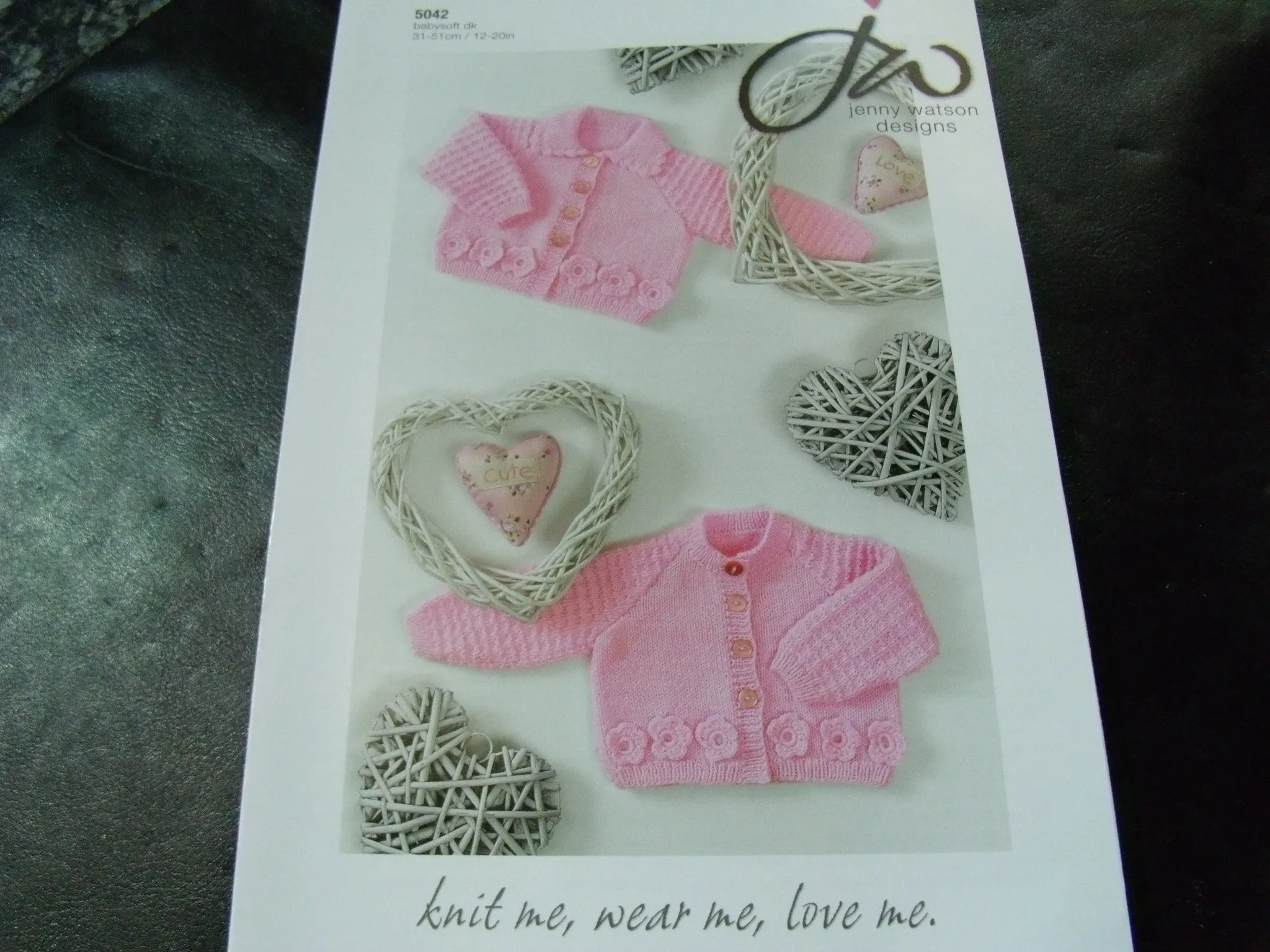 Jenny Watson Designs Double Knitting Pattern 5042