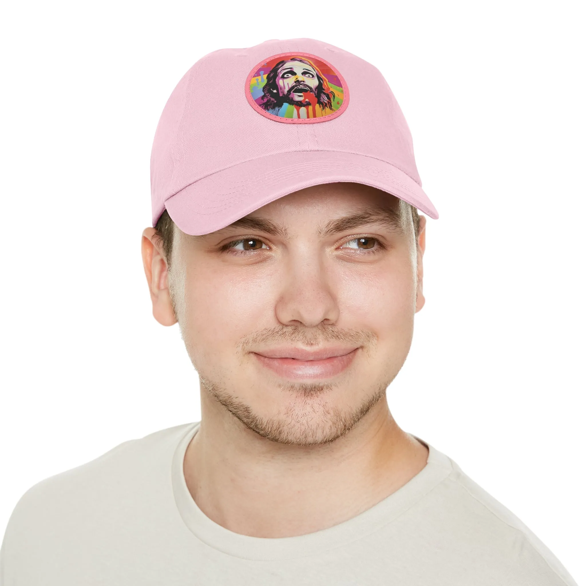 Jesu Christ Dad Hat Leather Patch V3