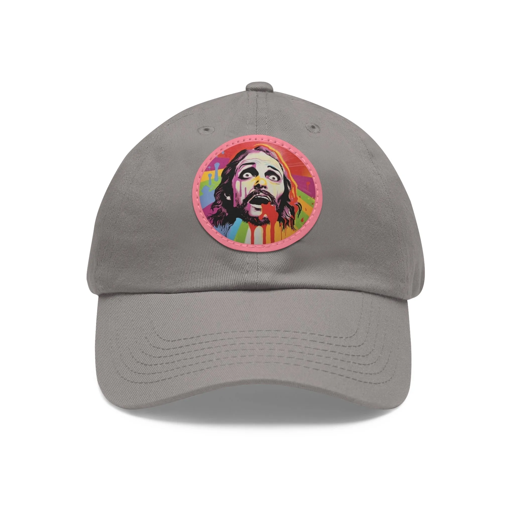 Jesu Christ Dad Hat Leather Patch V3