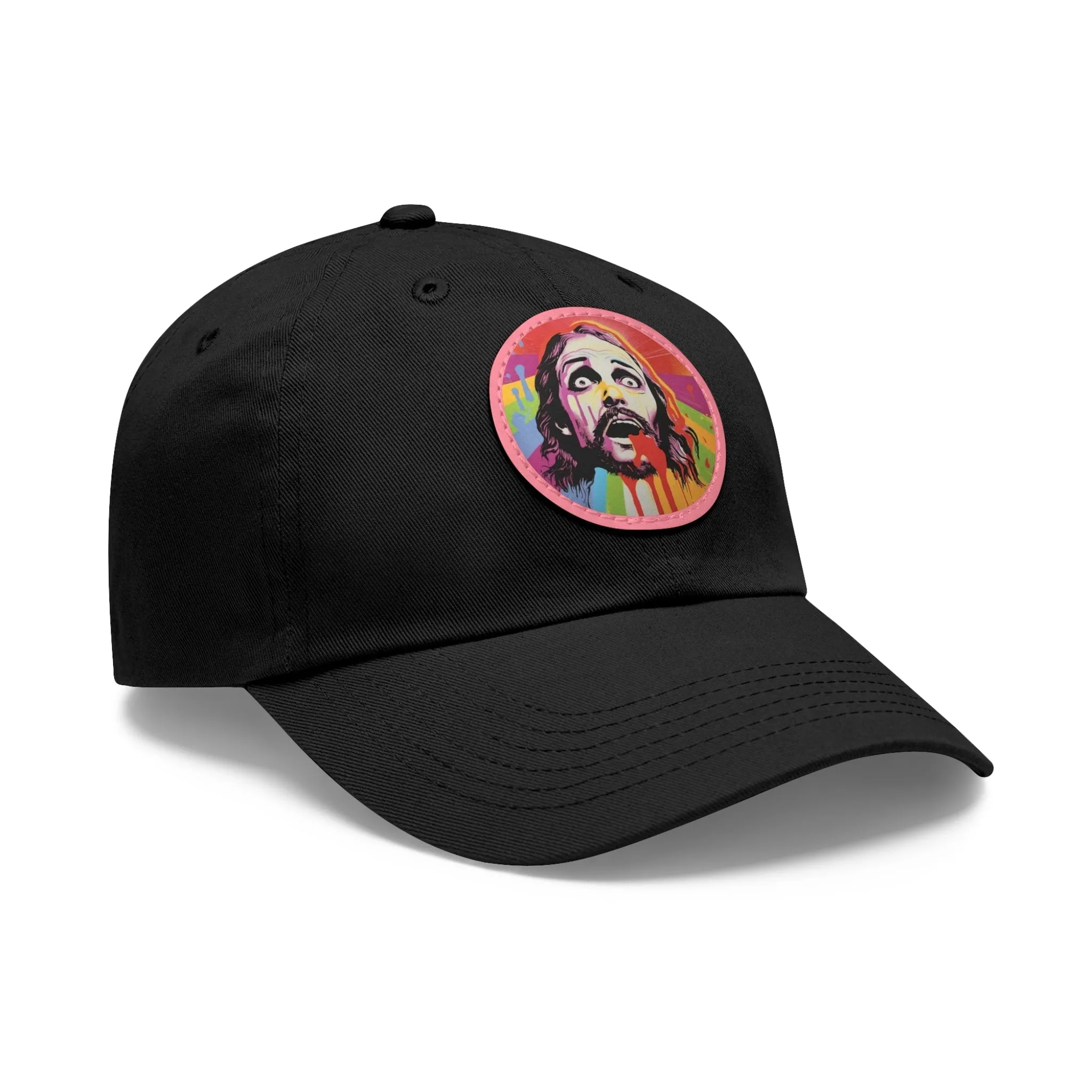 Jesu Christ Dad Hat Leather Patch V3