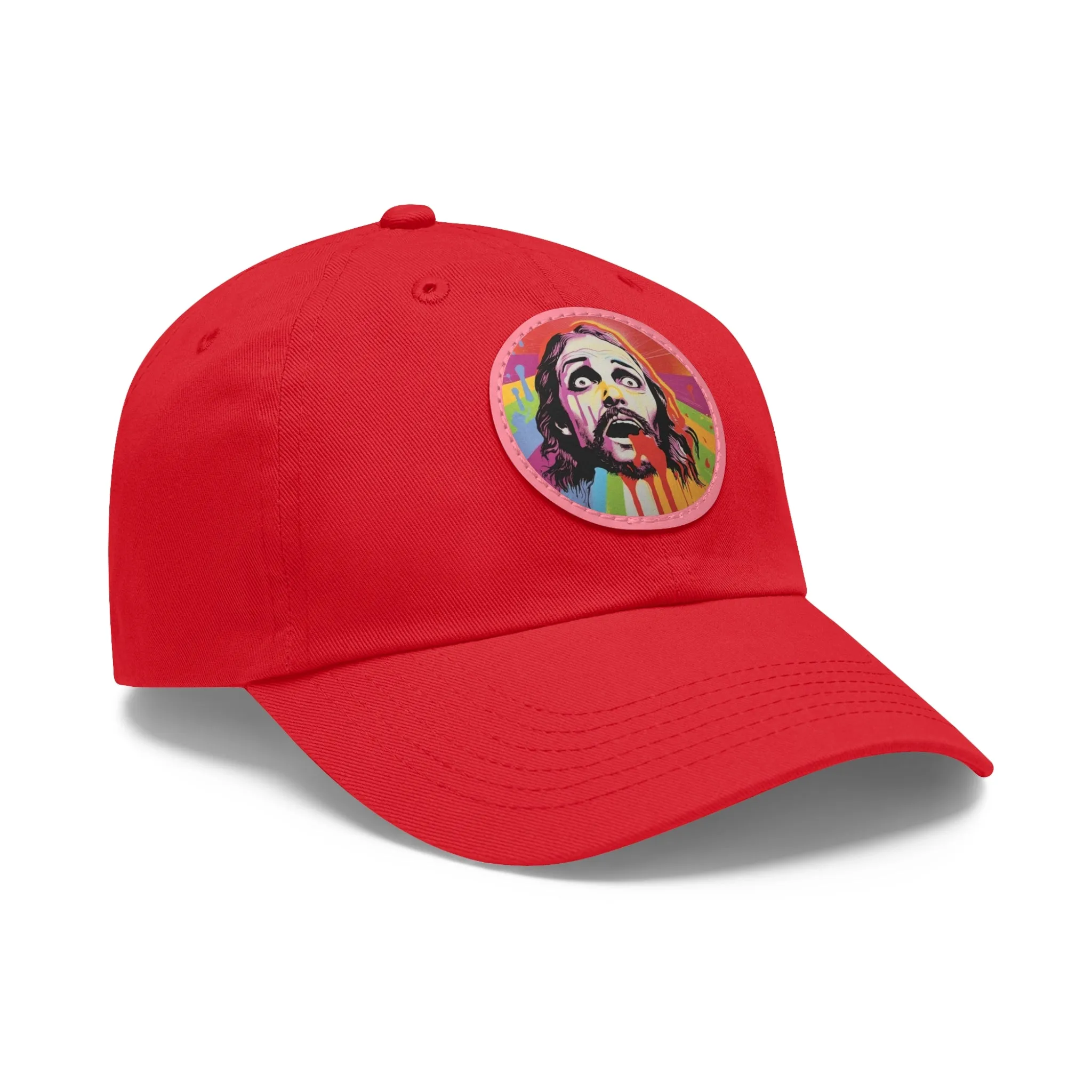 Jesu Christ Dad Hat Leather Patch V3