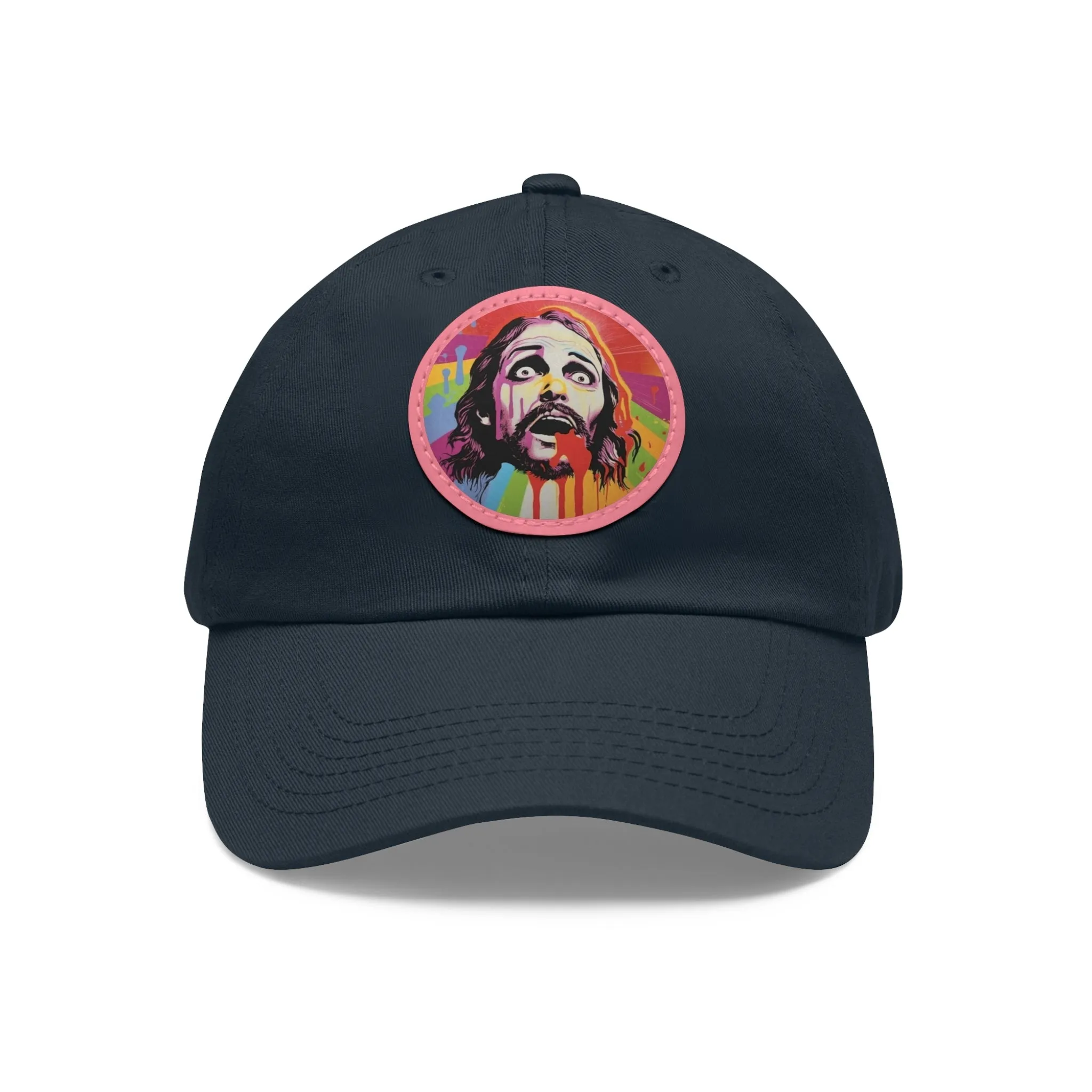 Jesu Christ Dad Hat Leather Patch V3