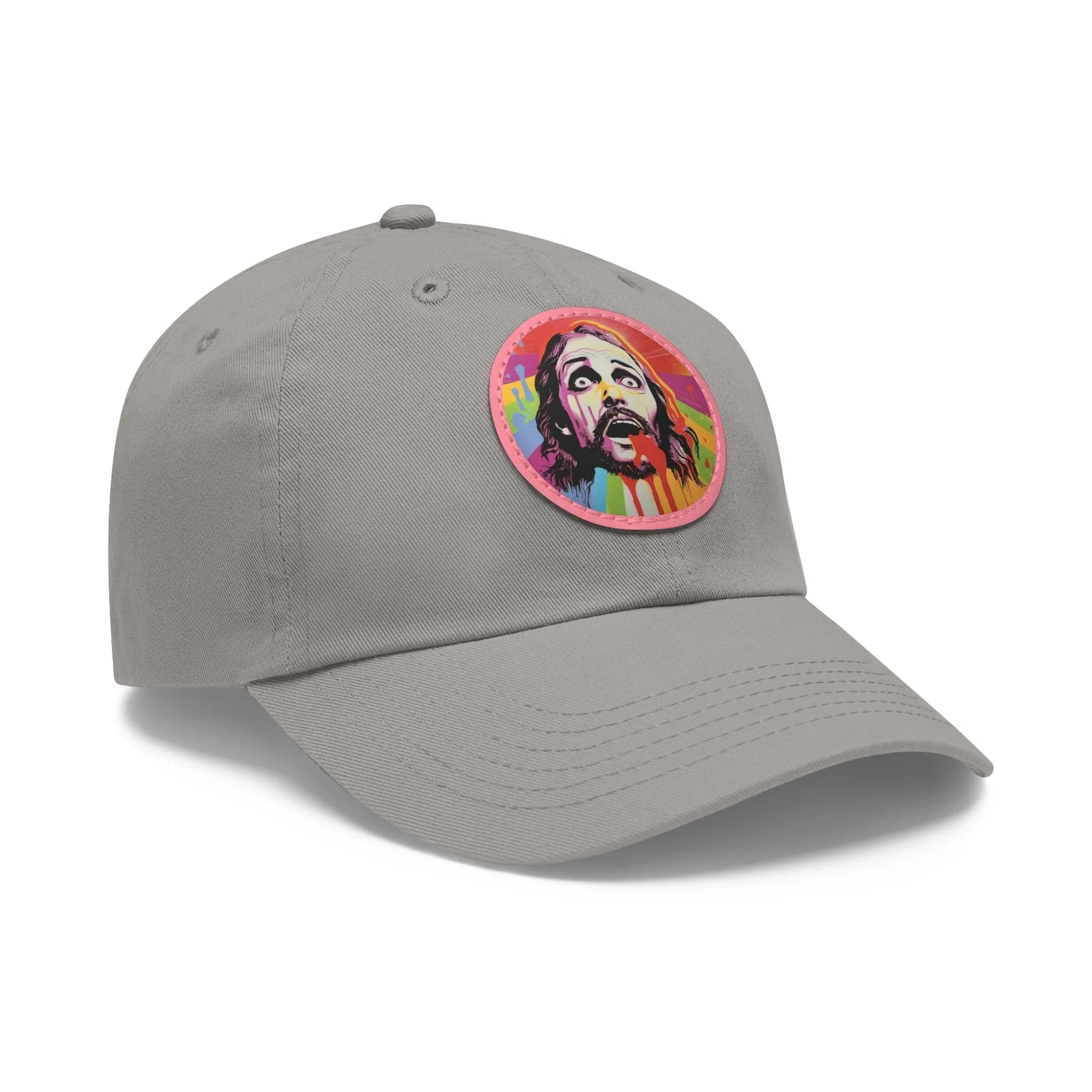Jesu Christ Dad Hat Leather Patch V3