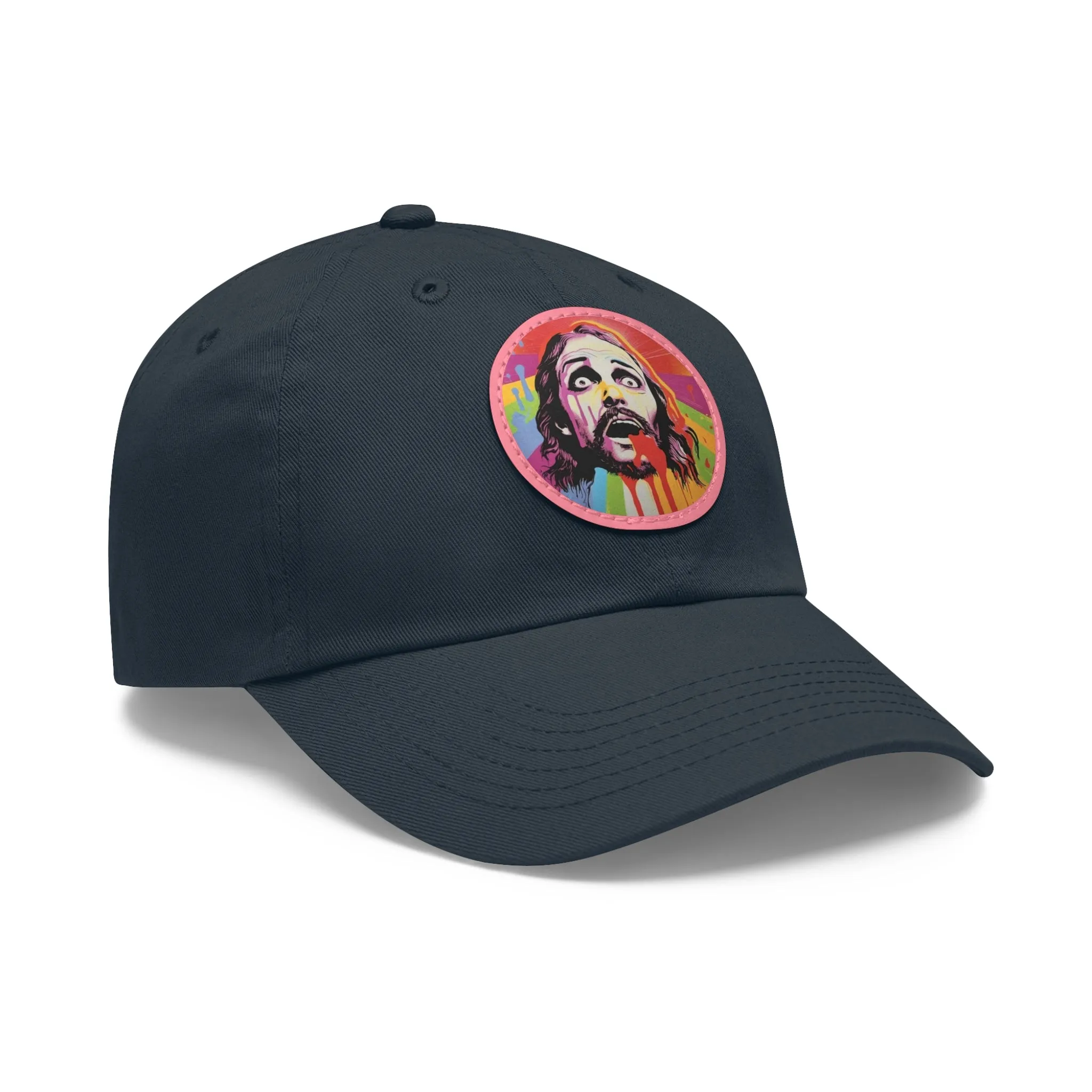 Jesu Christ Dad Hat Leather Patch V3