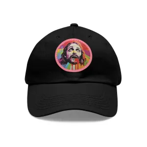 Jesu Christ Dad Hat Leather Patch V3