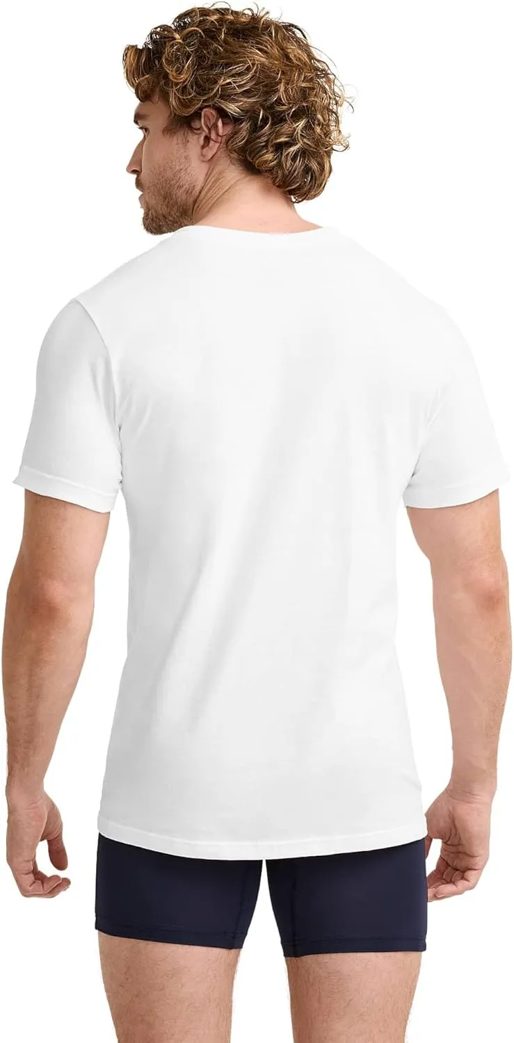 Jockey Men's Undershirt Big & Tall Classic V-Neck Undershirt - 12 Pack