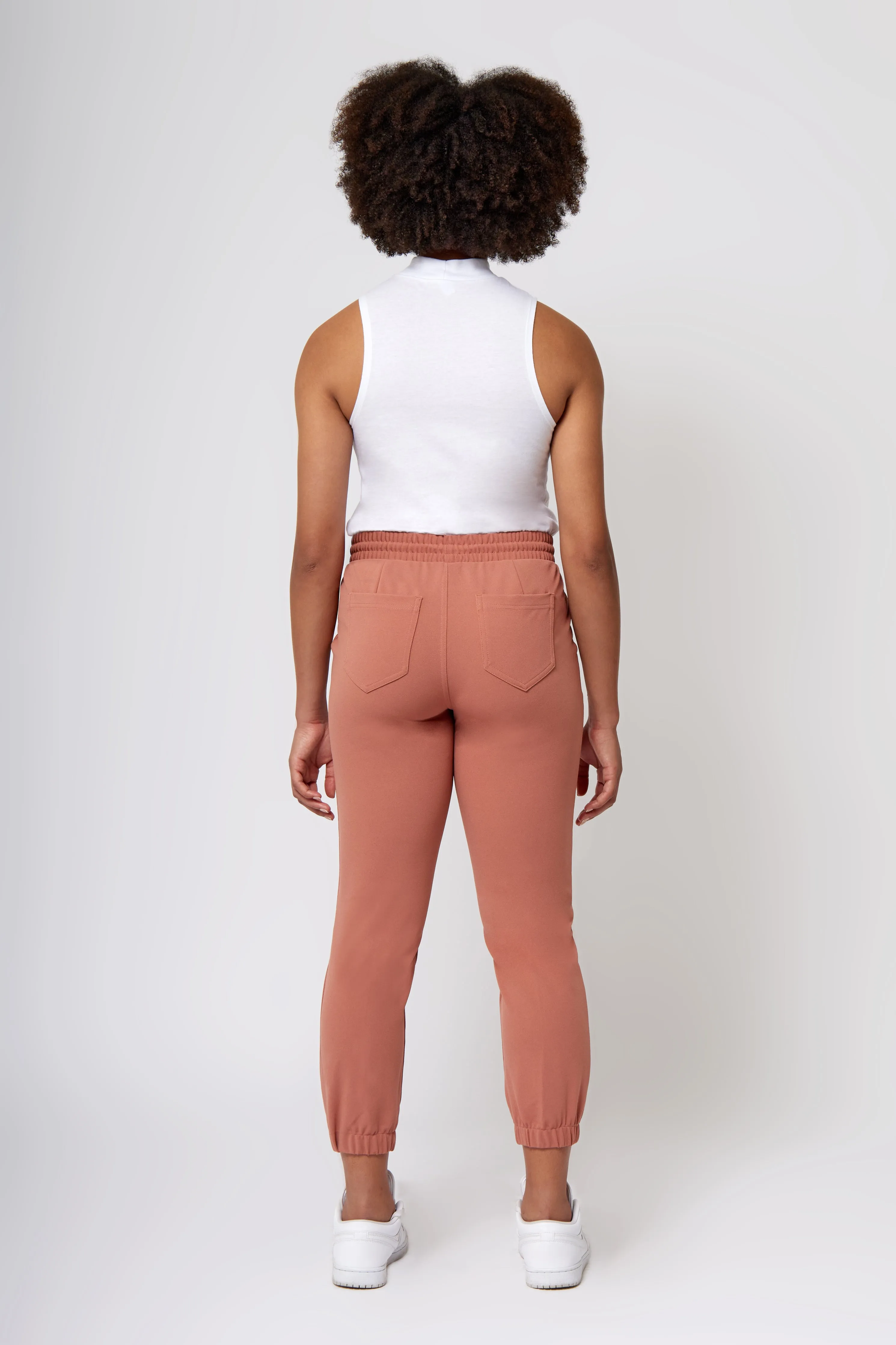 Knit Crepe Jogger