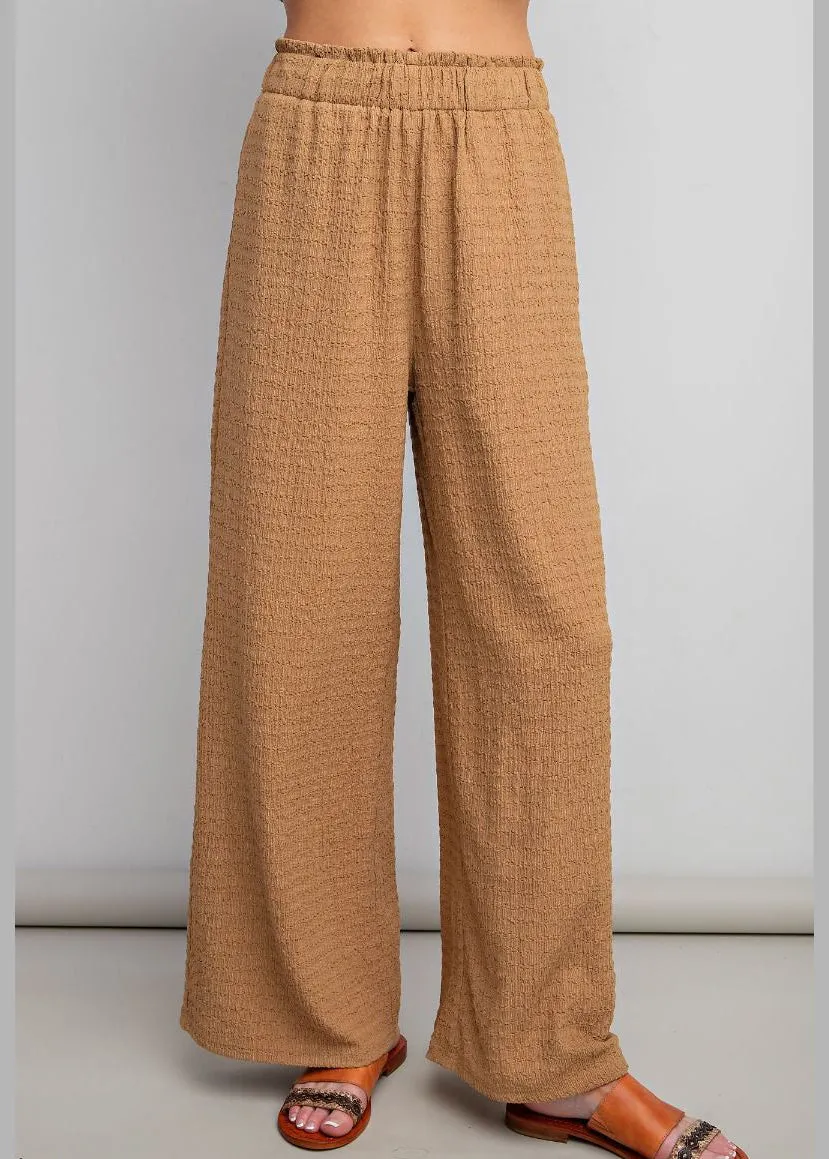 Knit Straight Leg Pants