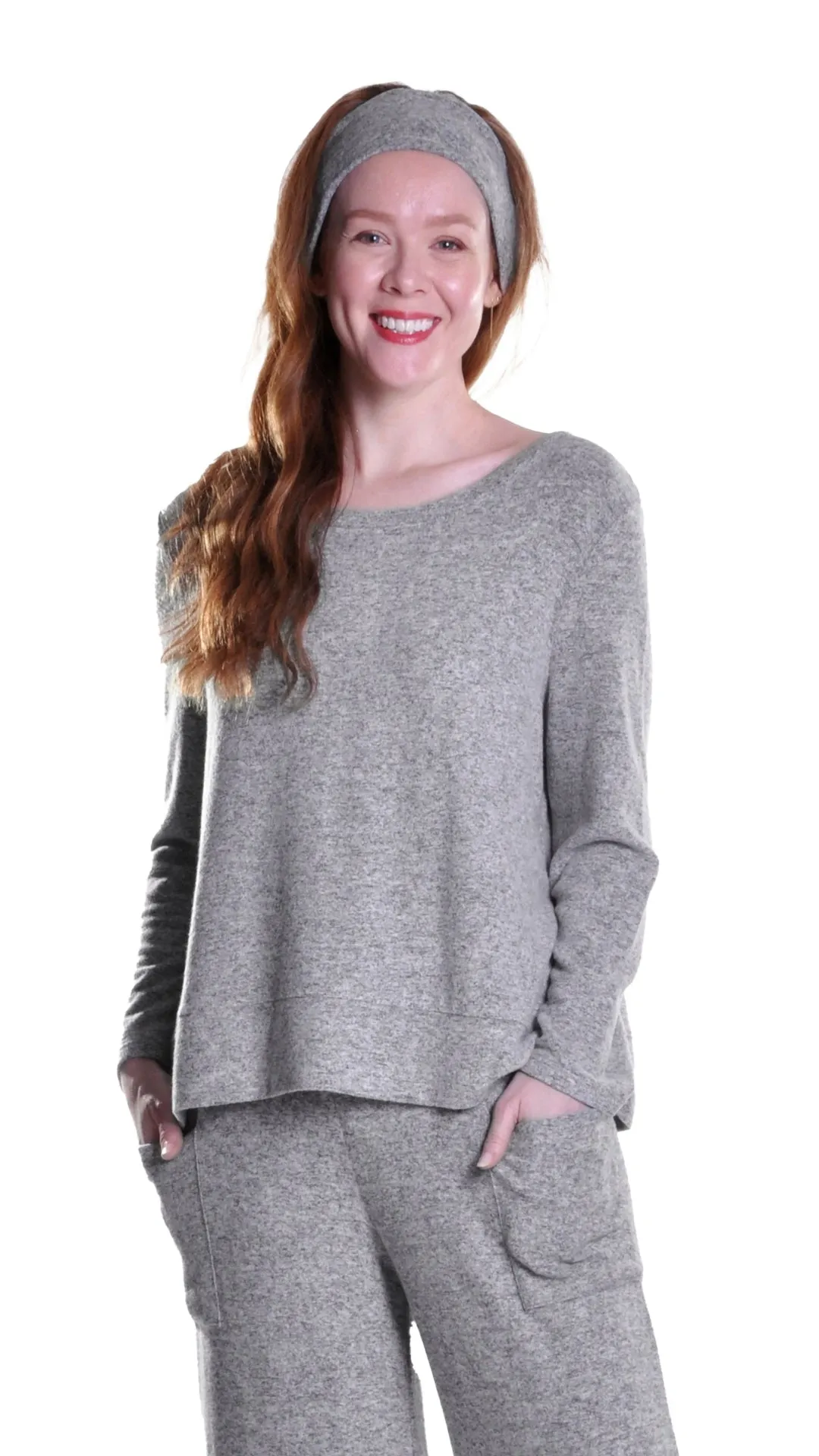 La Cera Fleece Pullover Top - Multiple Colors