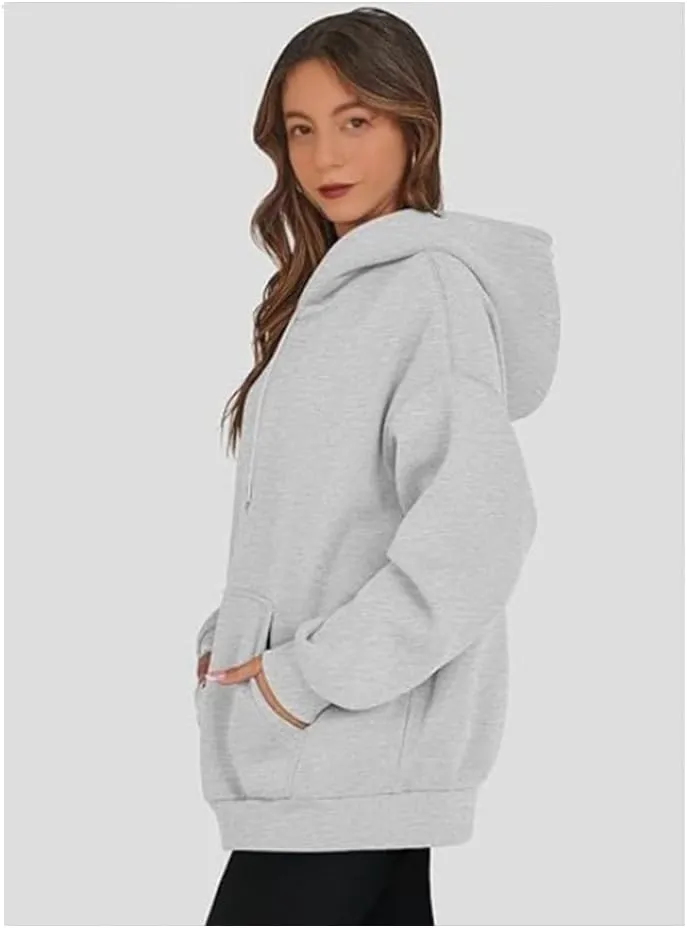 Ladies Gym Cute Cozy Sweatshirt, Oversized Hooded Pullover Long Sleeve, 2024 Fall Teens Clothing Outfits
