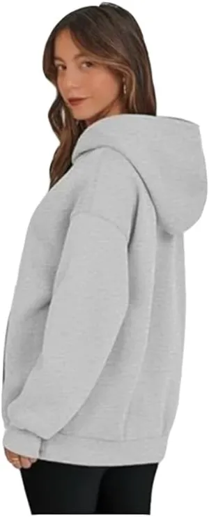 Ladies Gym Cute Cozy Sweatshirt, Oversized Hooded Pullover Long Sleeve, 2024 Fall Teens Clothing Outfits
