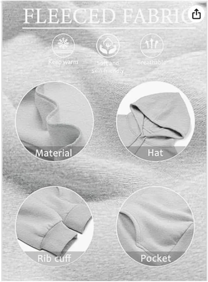 Ladies Gym Cute Cozy Sweatshirt, Oversized Hooded Pullover Long Sleeve, 2024 Fall Teens Clothing Outfits