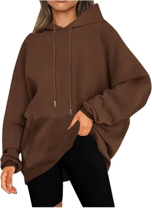 Ladies Gym Cute Cozy Sweatshirt, Oversized Hooded Pullover Long Sleeve, 2024 Fall Teens Clothing Outfits