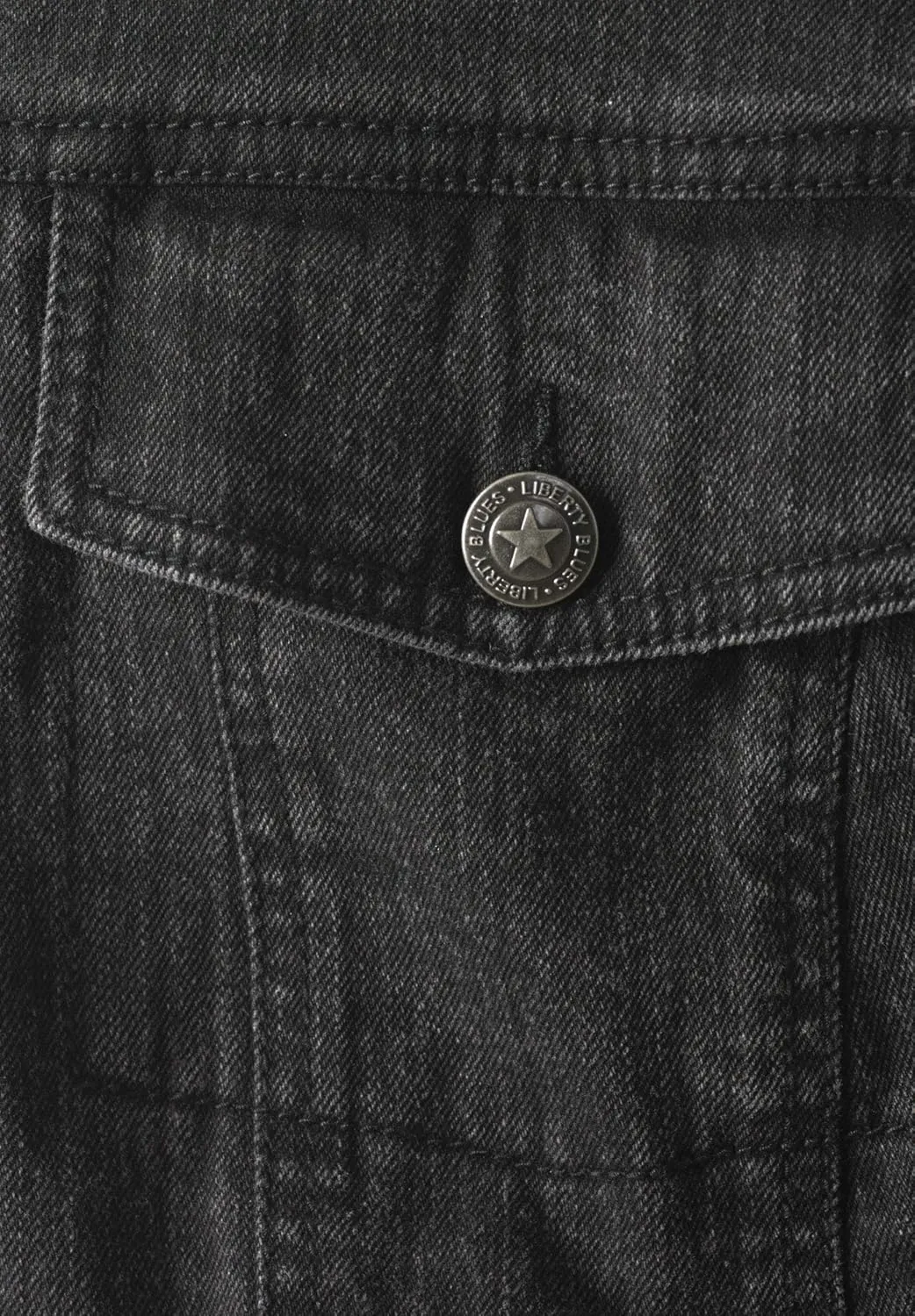 Liberty Blues by Kingsize Men's Big & Tall Denim Jacket