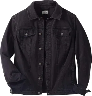 Liberty Blues by Kingsize Men's Big & Tall Denim Jacket