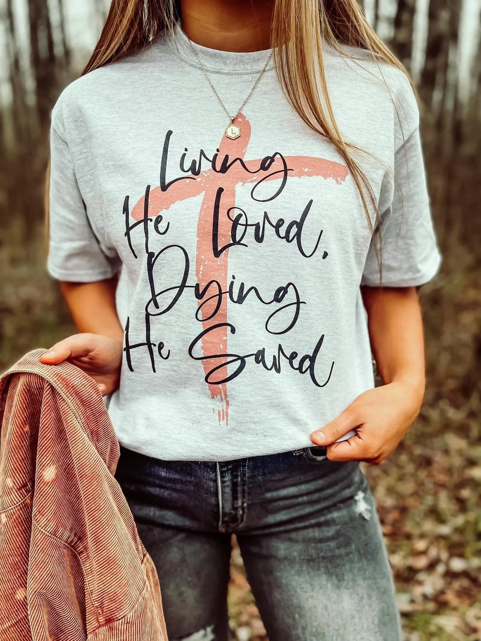 Living He Loved Dying He Saved Tee