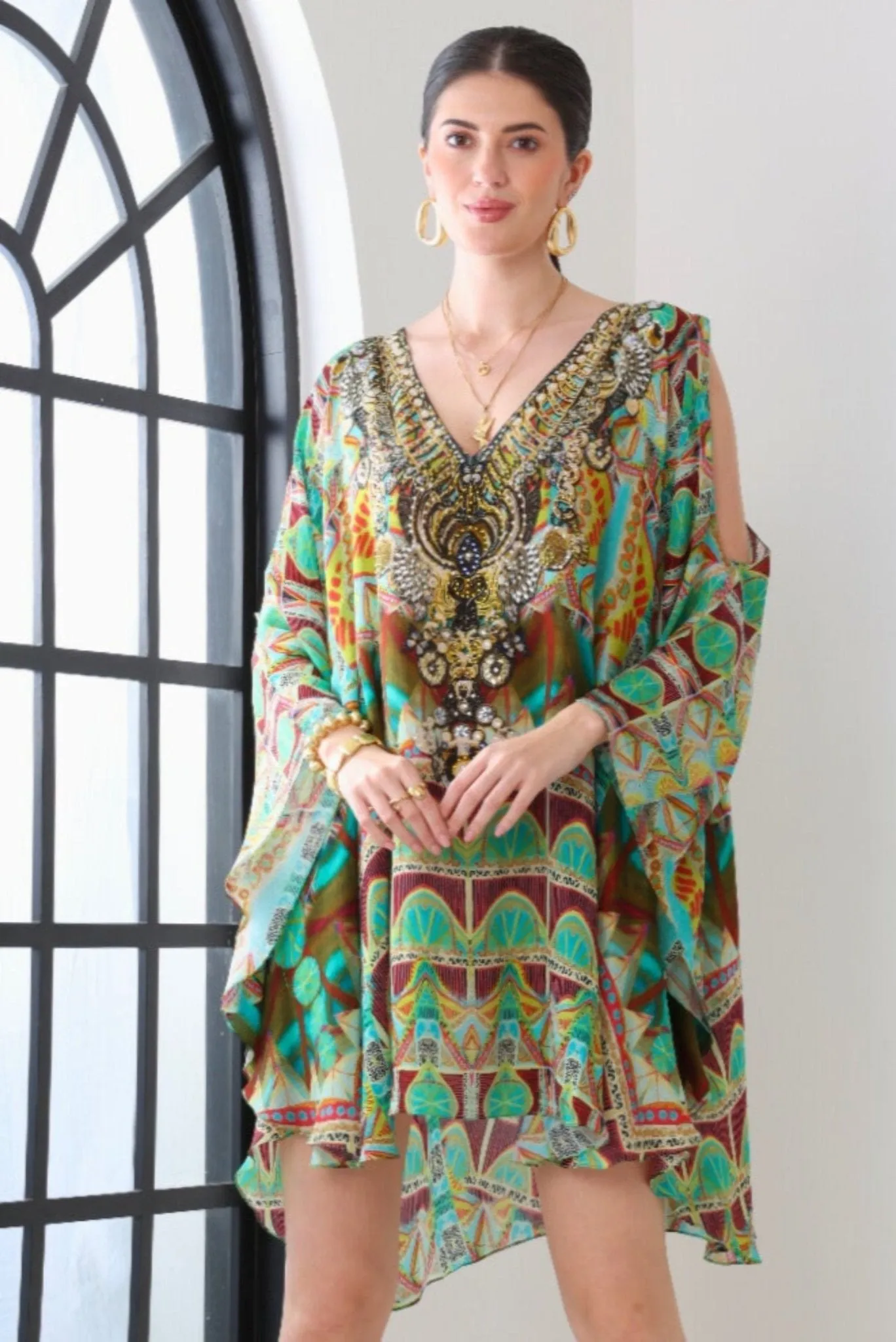 Lost In Laos Kaftan Dress