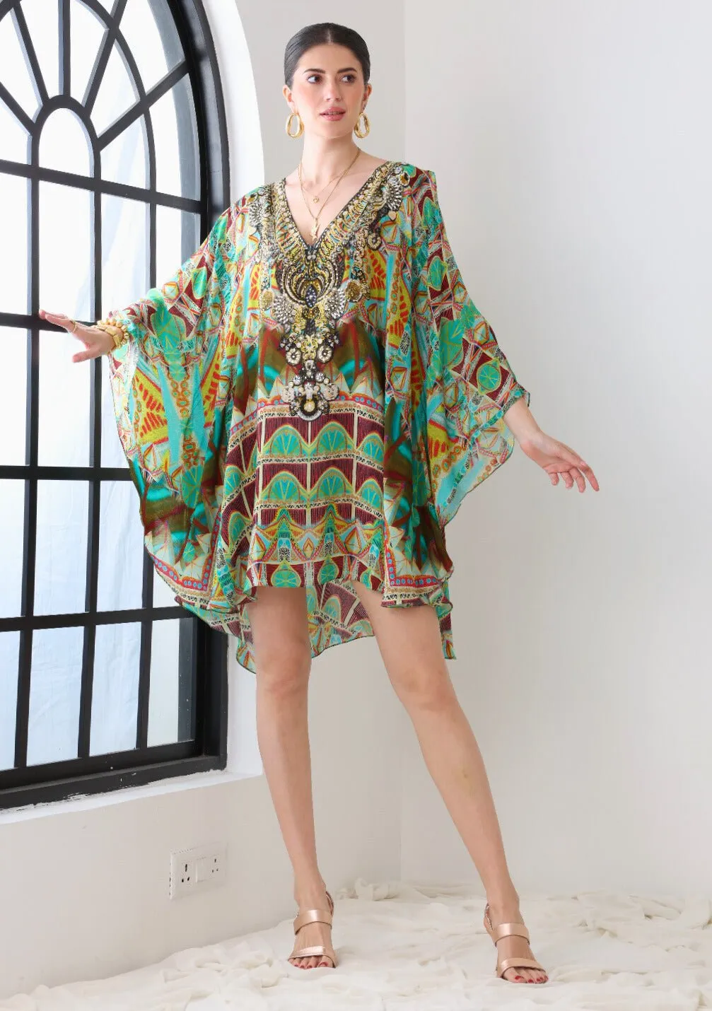 Lost In Laos Kaftan Dress