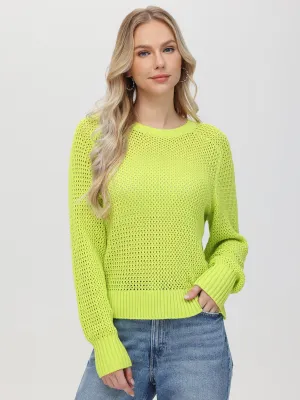 Margot: Cotton Crewneck Sweater