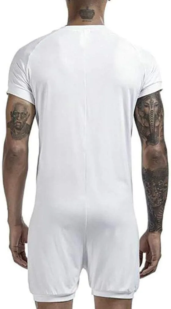 Men Undershirts Gym Fitness Workout Jumpsuit Soft Breathable Comfortable Wrestling Singlet