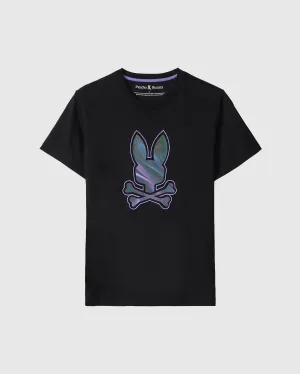 Men's Psycho Bunny LNGBDG Graphic Tee Black