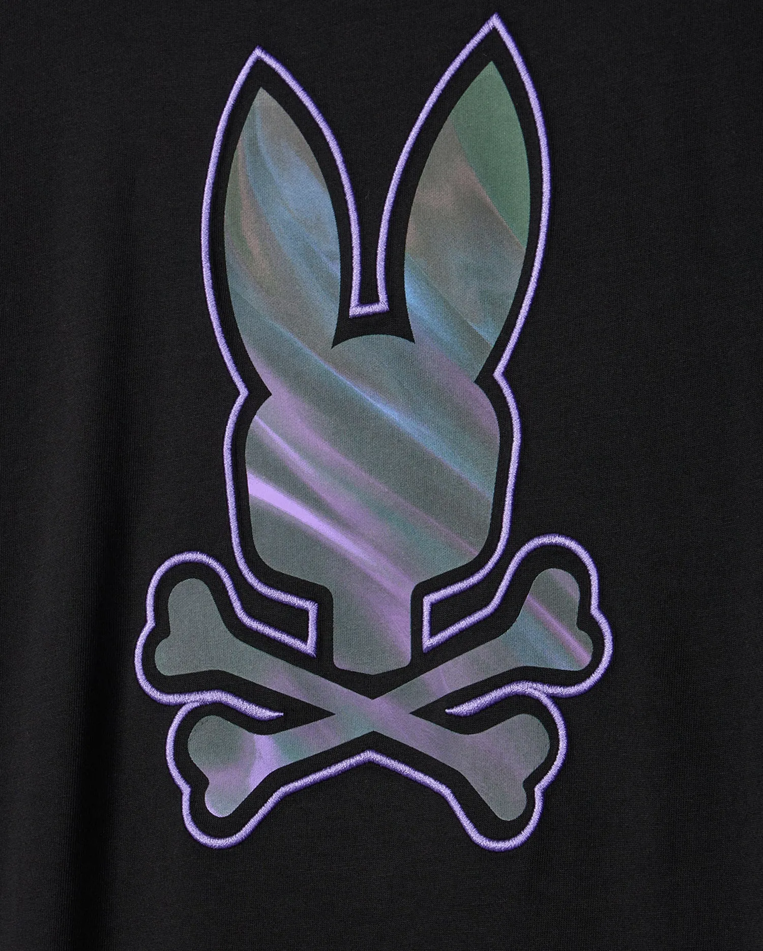Men's Psycho Bunny LNGBDG Graphic Tee Black