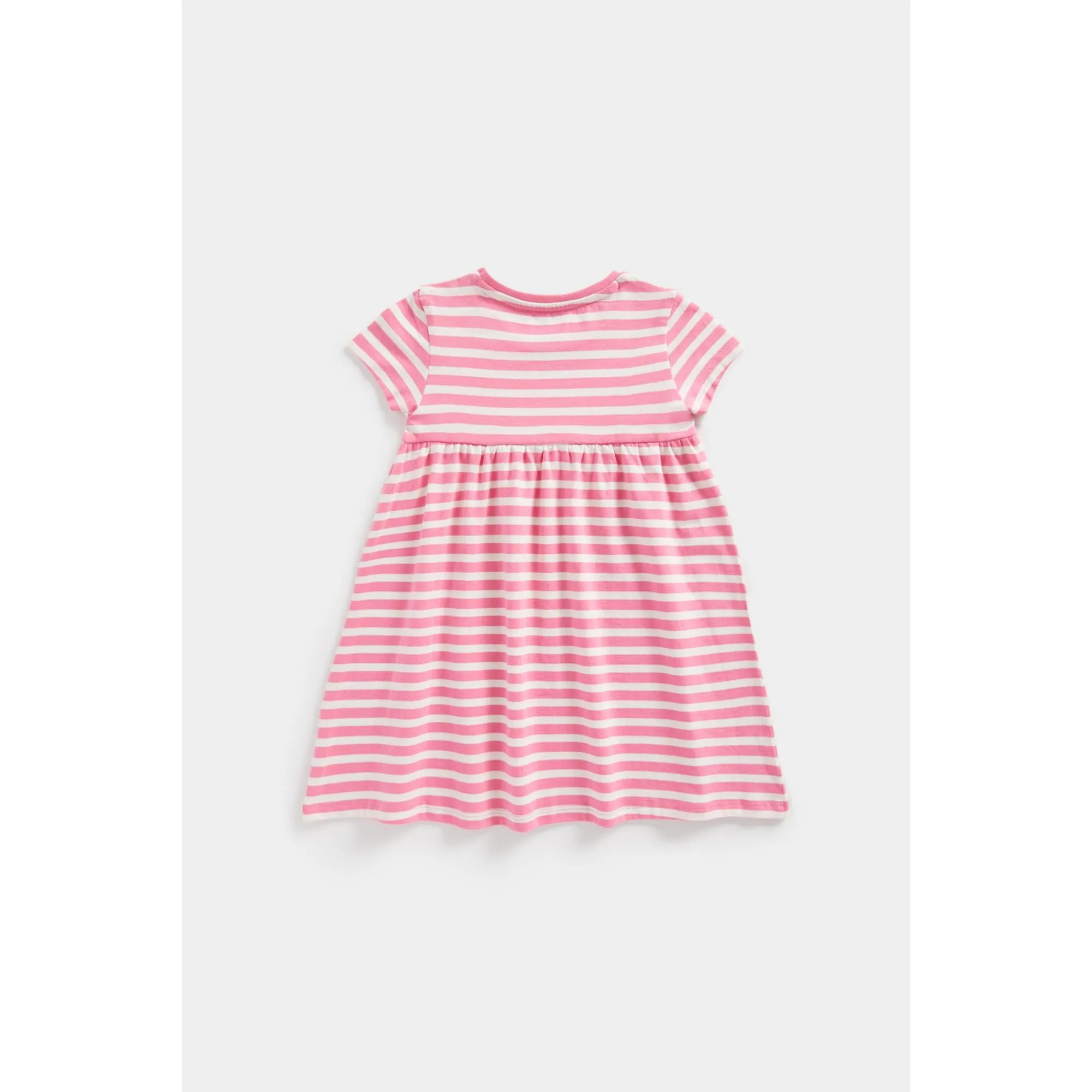 Mothercare Pink Striped Jersey Dress