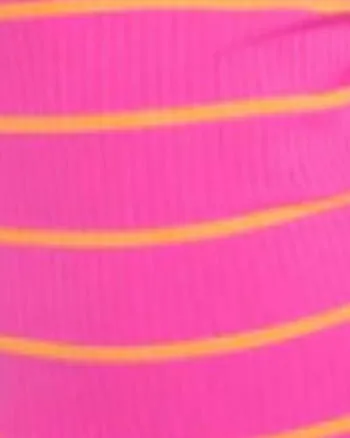 Must Have Stripe Dress In Tangerine/Pink | Tangerine/Pink