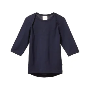 NATURE BABY - MERINO ESSENTIAL TEE: NAVY