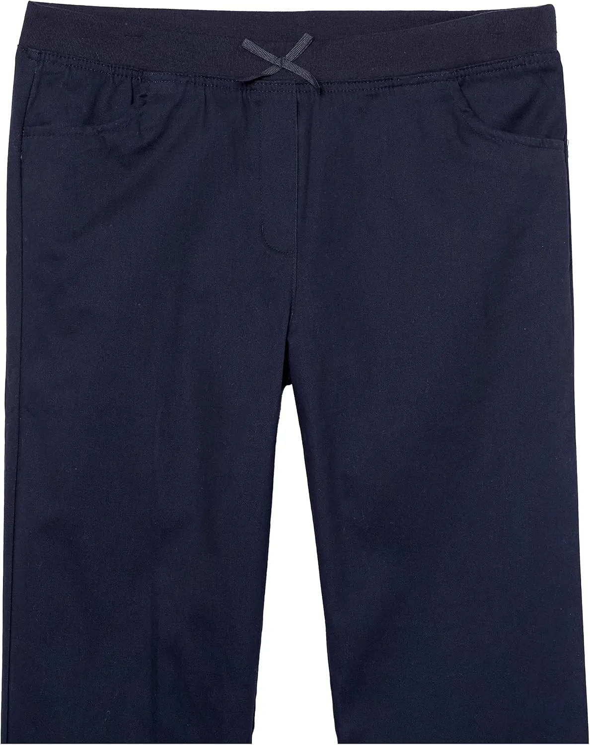 Nautica Girls' Toddler School Uniform Twill Skinny Pants, Comfortable Stretch Material, Wrinkle & Fade Resistant