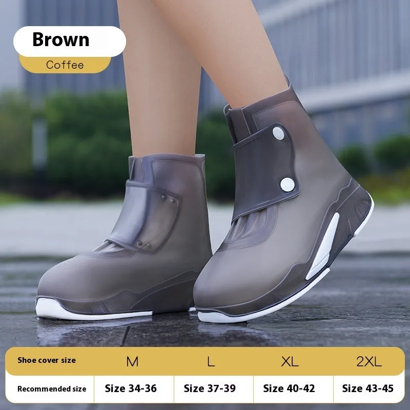 Non-slip Wear-resistant Shoes Bottom Rainy Silicone Rainproof Children's Rain Boots