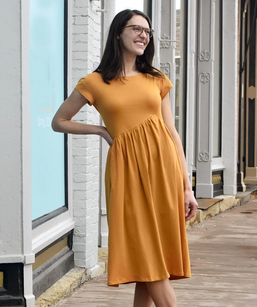 NOVA dress in Mustard