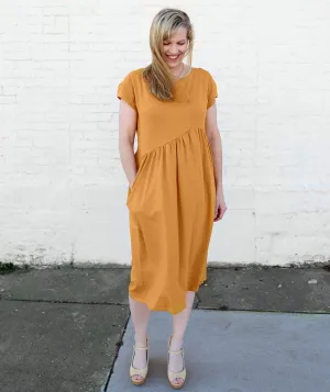 NOVA dress in Mustard