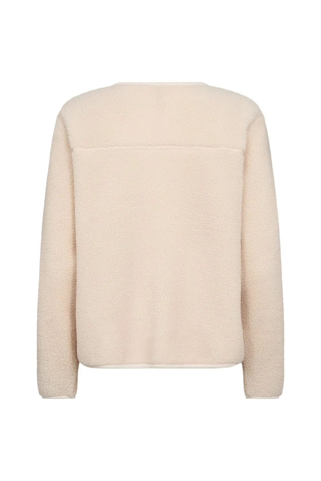 Onyx Fleece Cardigan - Cream