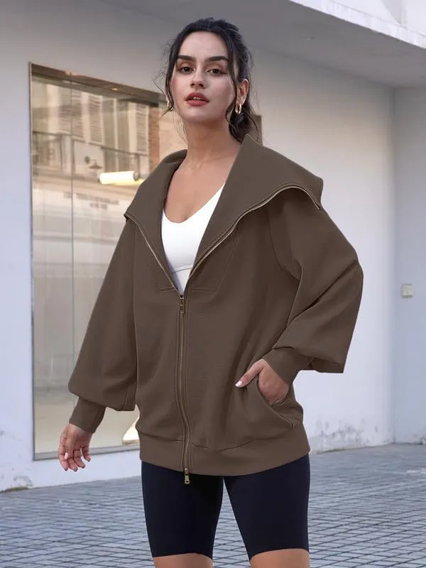 Oversized Sweatshirt For Women 2023 Fall Clothes Hoodies Y2K Jackets Trendy Sweater For Teen Girls JNZJK009