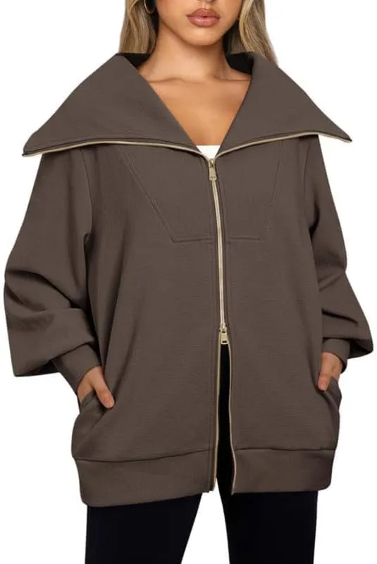Oversized Sweatshirt For Women 2023 Fall Clothes Hoodies Y2K Jackets Trendy Sweater For Teen Girls JNZJK009